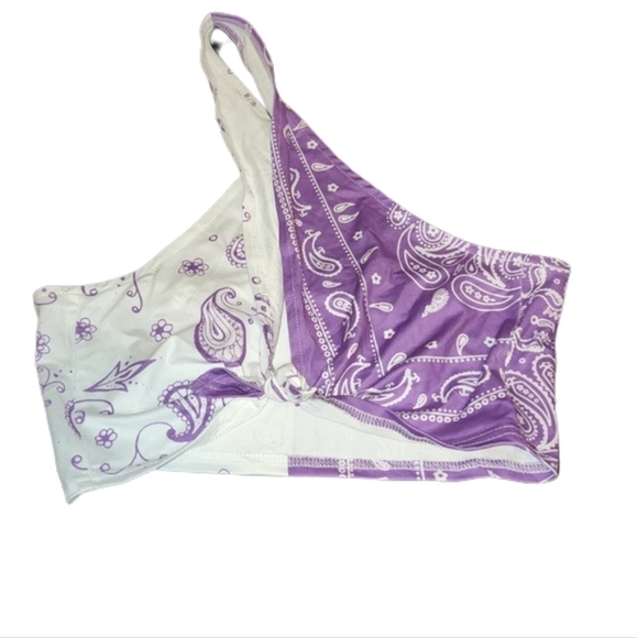 𝅺PAISLEY Crop Top - Picture 1 of 3